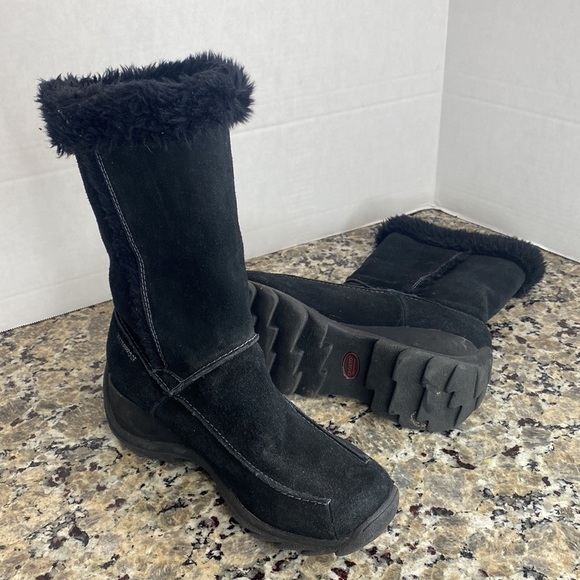 Sporto Leather Sueded Water Proof Faux Fur Lined Boots EUC 8 - Picture 9 of 11